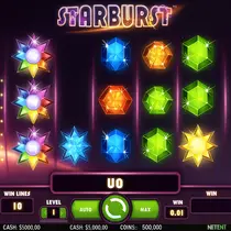 SpyBet - Starburst Slot Game - NetEnt Casino Game